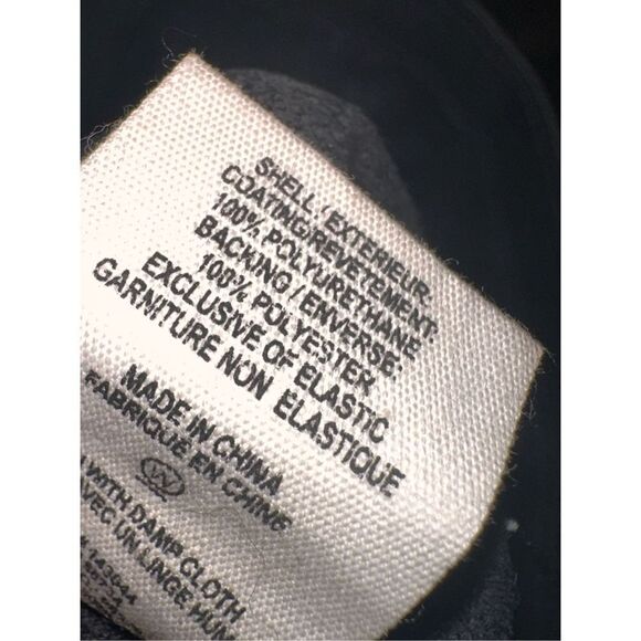 Excellent condition Avec Les Filles polyester Faux Leather Black Skinny Leg Pant - Picture 6 of 7